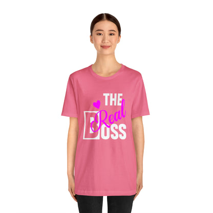 The Real Boss Short Sleeve Tee