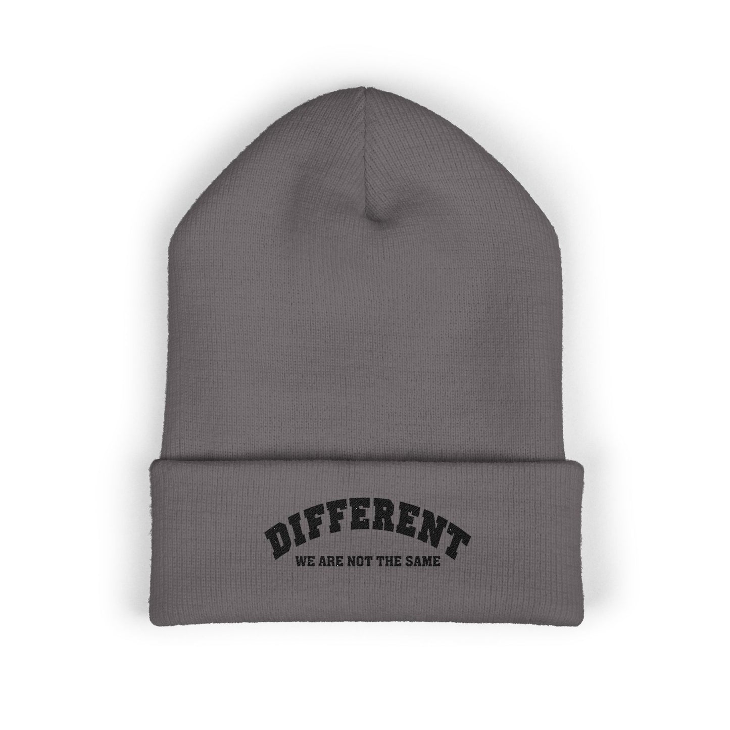 DIFFERENT Classic Cuffed Beanie (Embroidery)