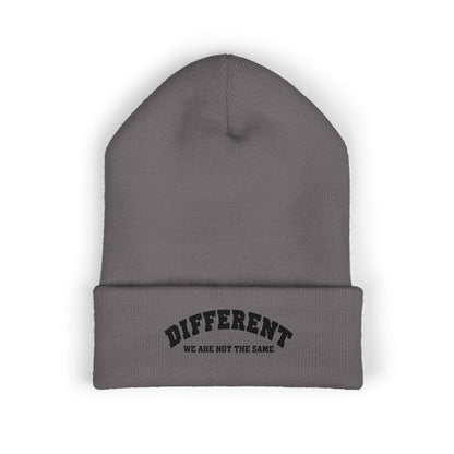 DIFFERENT Classic Cuffed Beanie (Embroidery)