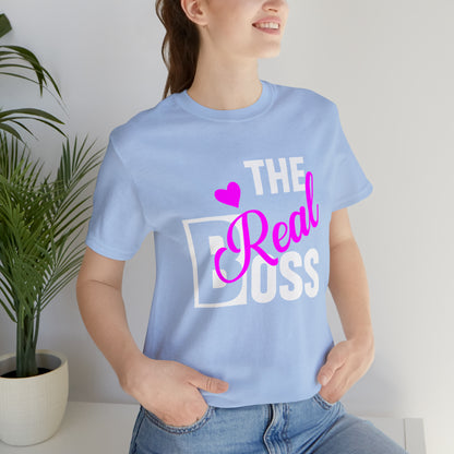 The Real Boss Short Sleeve Tee