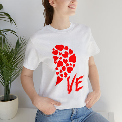 Couples Heart Short Sleeve Tee