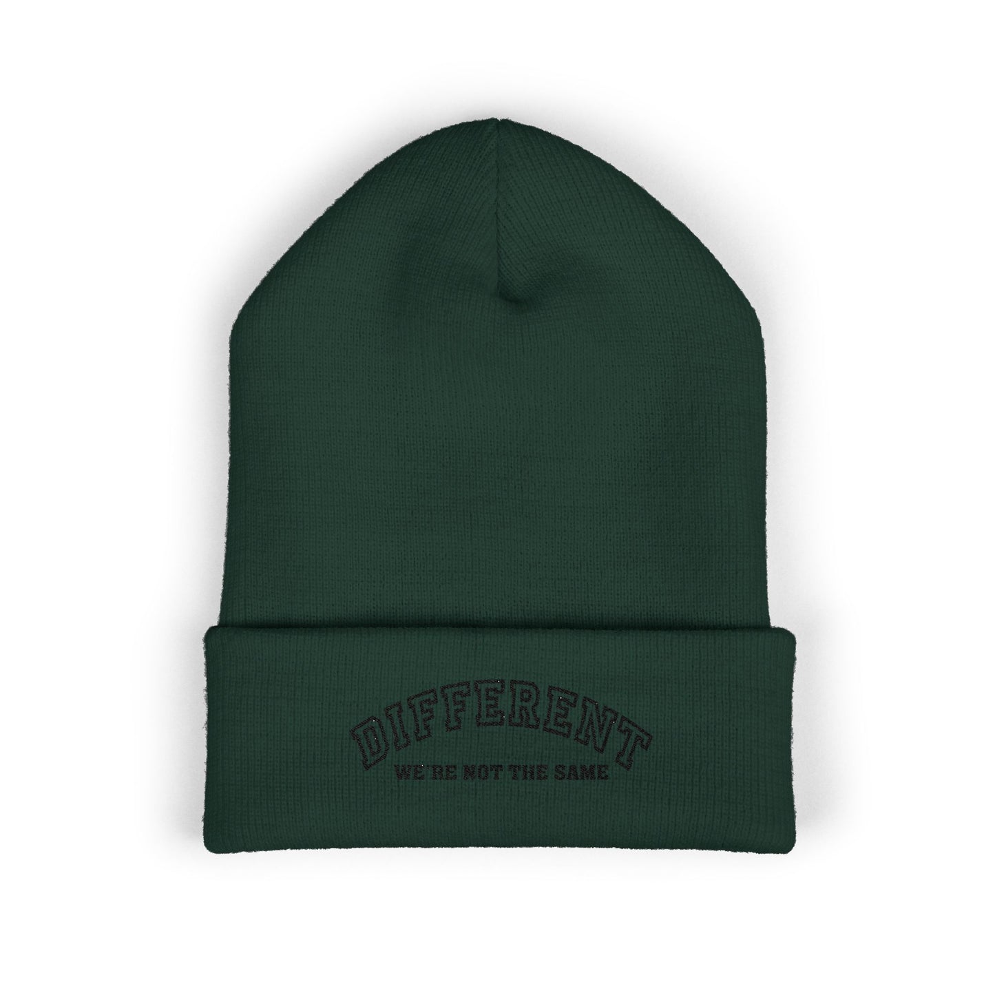 DIFFERENT Classic Cuffed Beanie (Embroidery)
