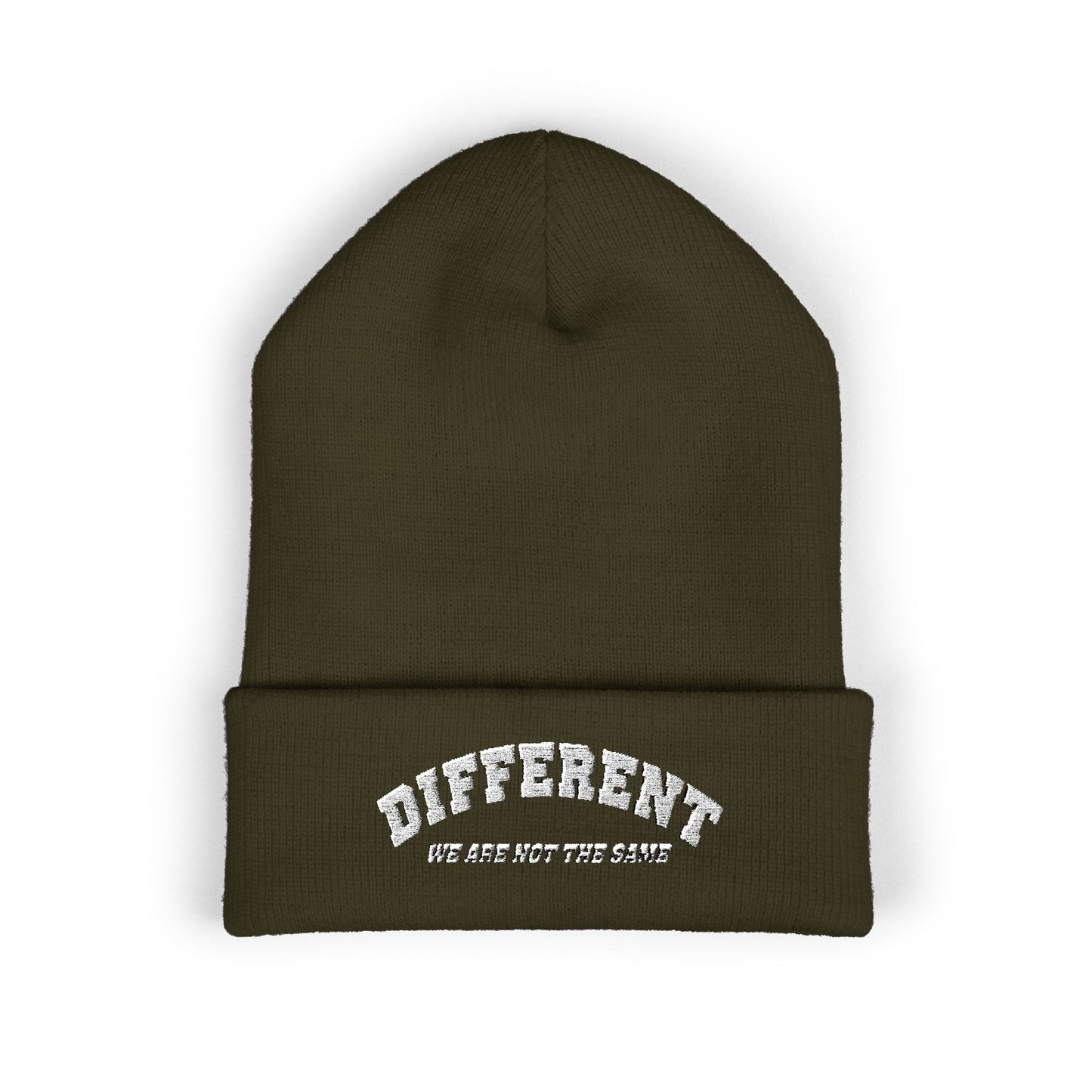 DIFFERENT Classic Cuffed Beanie (Embroidery)