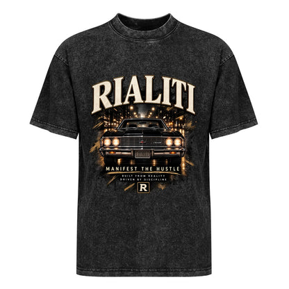 RIALITI "Manifest" Oversized Minimalist Tee