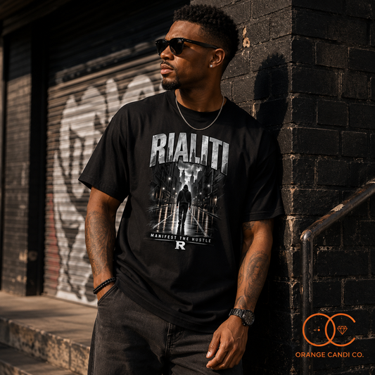 RIALITI Lone Hustle Cinematic GRAPHICS T-SHIRT