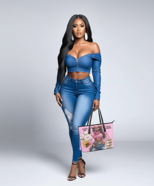 Boots On Faith Strong Pink Rodeo