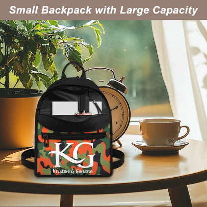 Orange and Winter Green with a Vintage Signature Bag