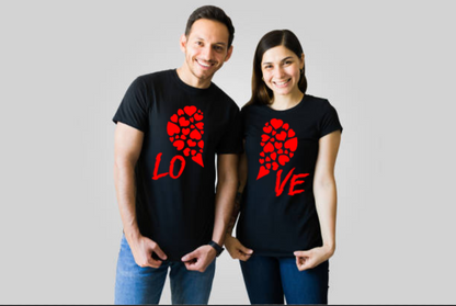 Love Couples  Short Sleeve Tee