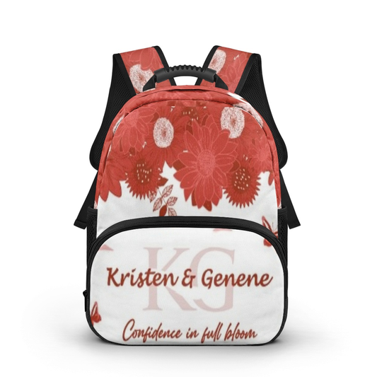 K & G original Hunter Green and white Backpacks