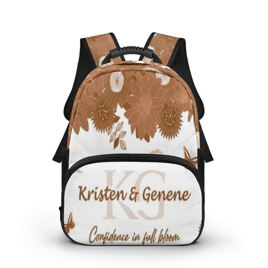 K & G original Brown and white Backpacks