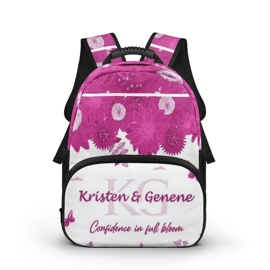 K & G original Hot Pink and white Backpacks