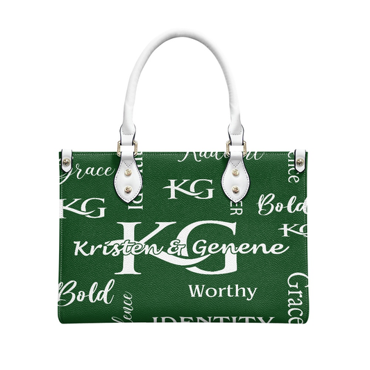 K & G original Hunter Green Inspirational bag