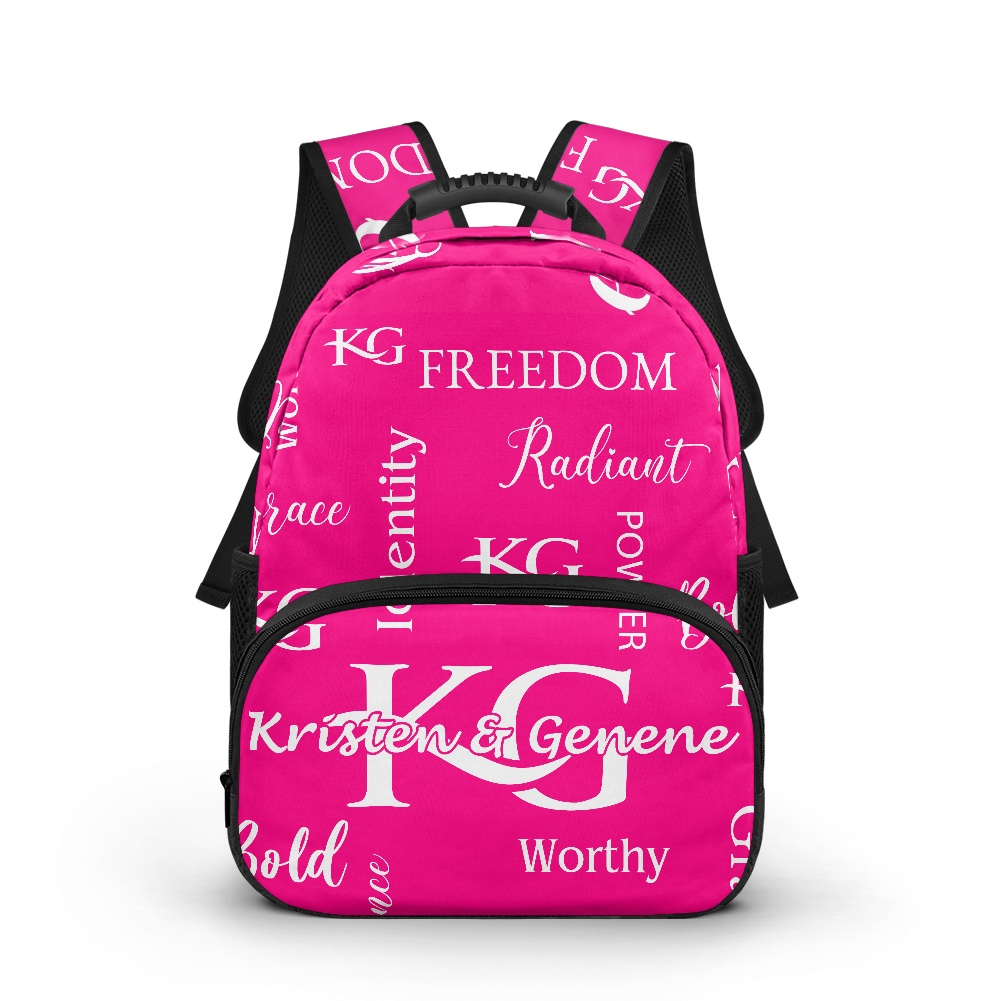 Plush Pink Identity Backpack