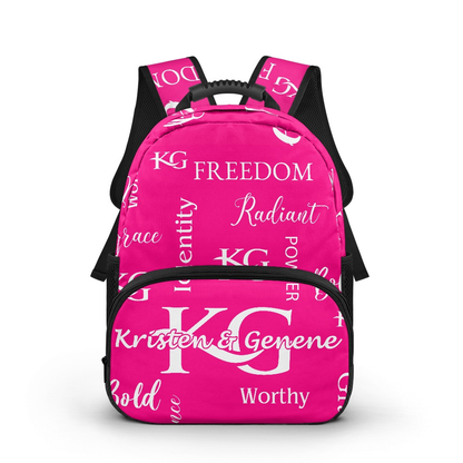 Plush Pink Identity Backpack