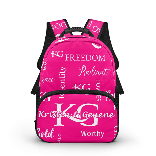 Plush Pink Identity Backpack