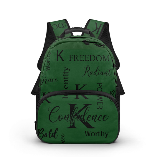 Green and Black Grace backpack