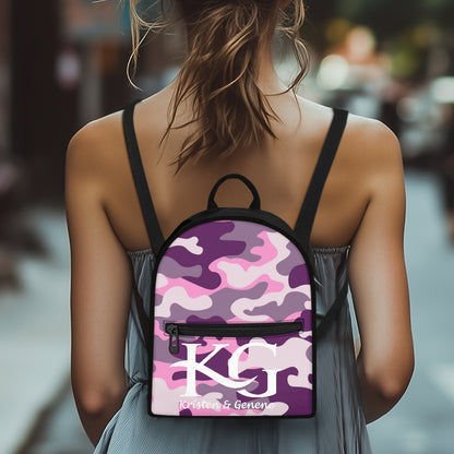 Soft Lavendar with a one of a kind Sgnature Bag