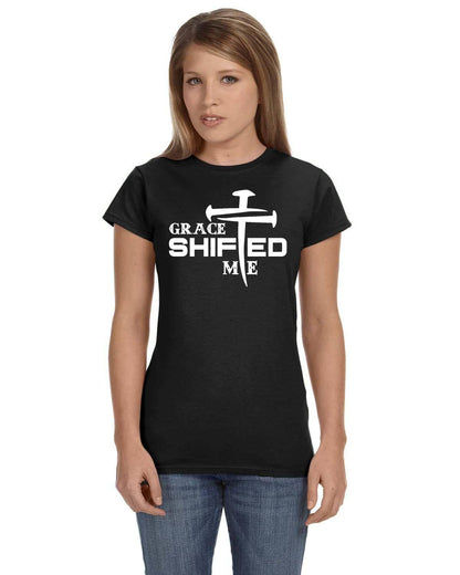 Grace Shifted Me Ladies' Softstyle Fitted T-Shirt
