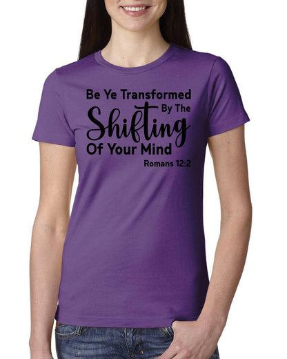 Be Ye Transformed By The Shifting Of Your Mind Ladies' Boyfriend T-Shirt