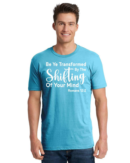 Be Ye Transformed By The Shifting Of Your Mind Unisex Cotton T-Shirt