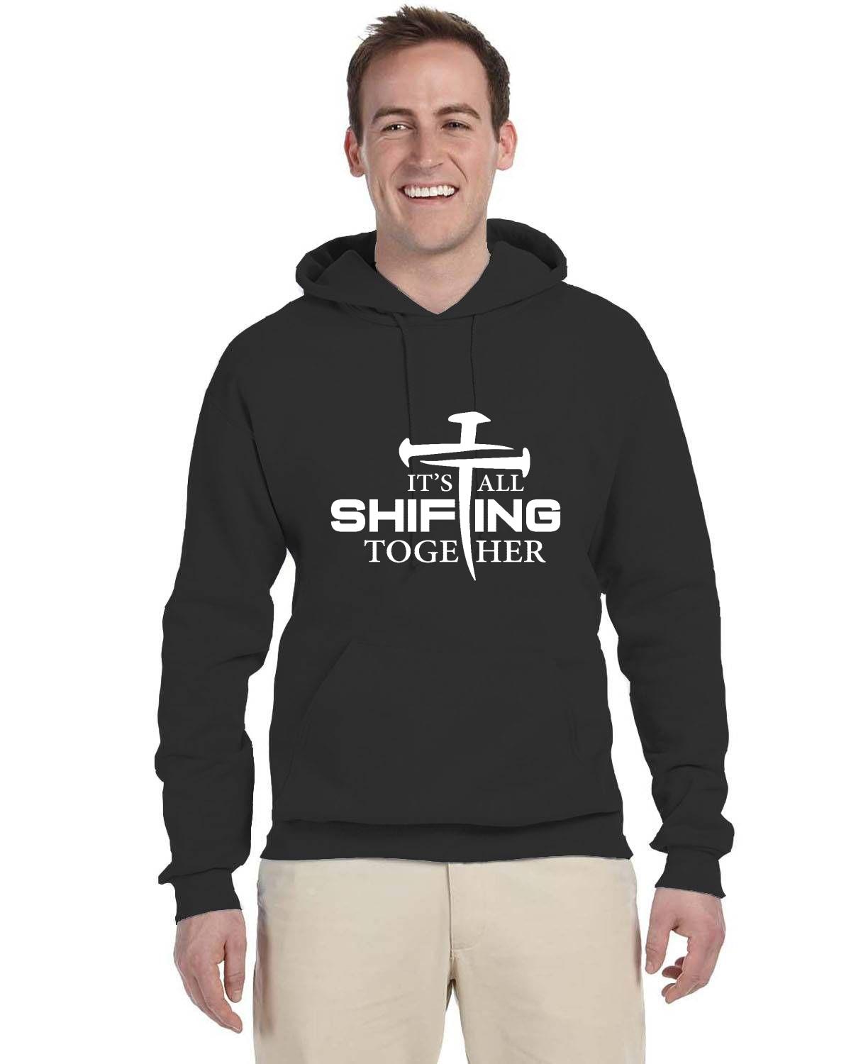 It's All Shifting Together Adult  Fleece Pullover Hooded Sweatshirt