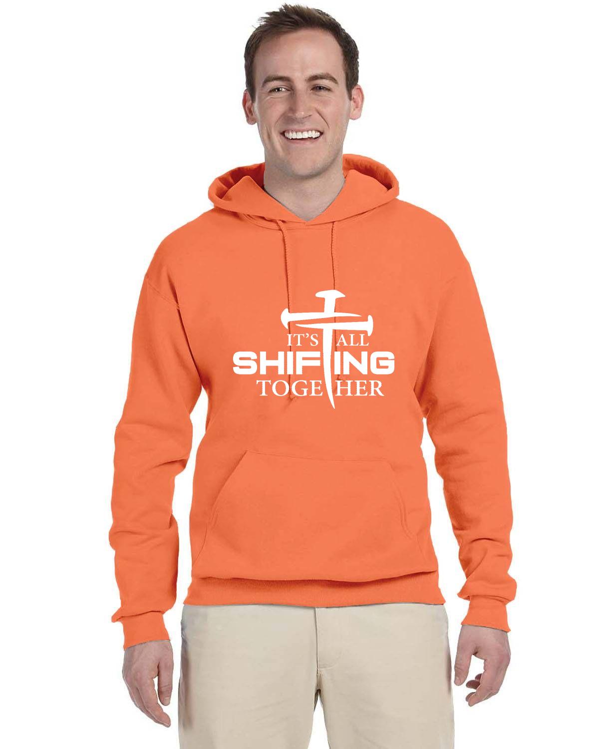 It's All Shifting Together Adult  Fleece Pullover Hooded Sweatshirt