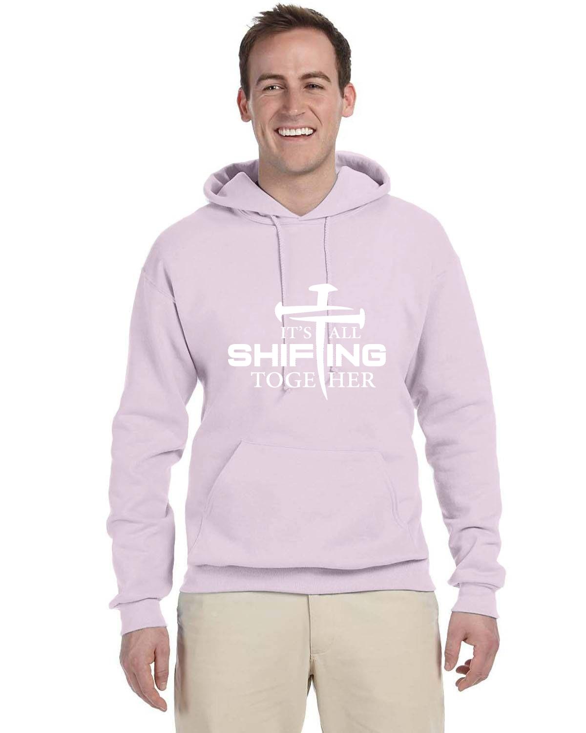 It's All Shifting Together Adult  Fleece Pullover Hooded Sweatshirt