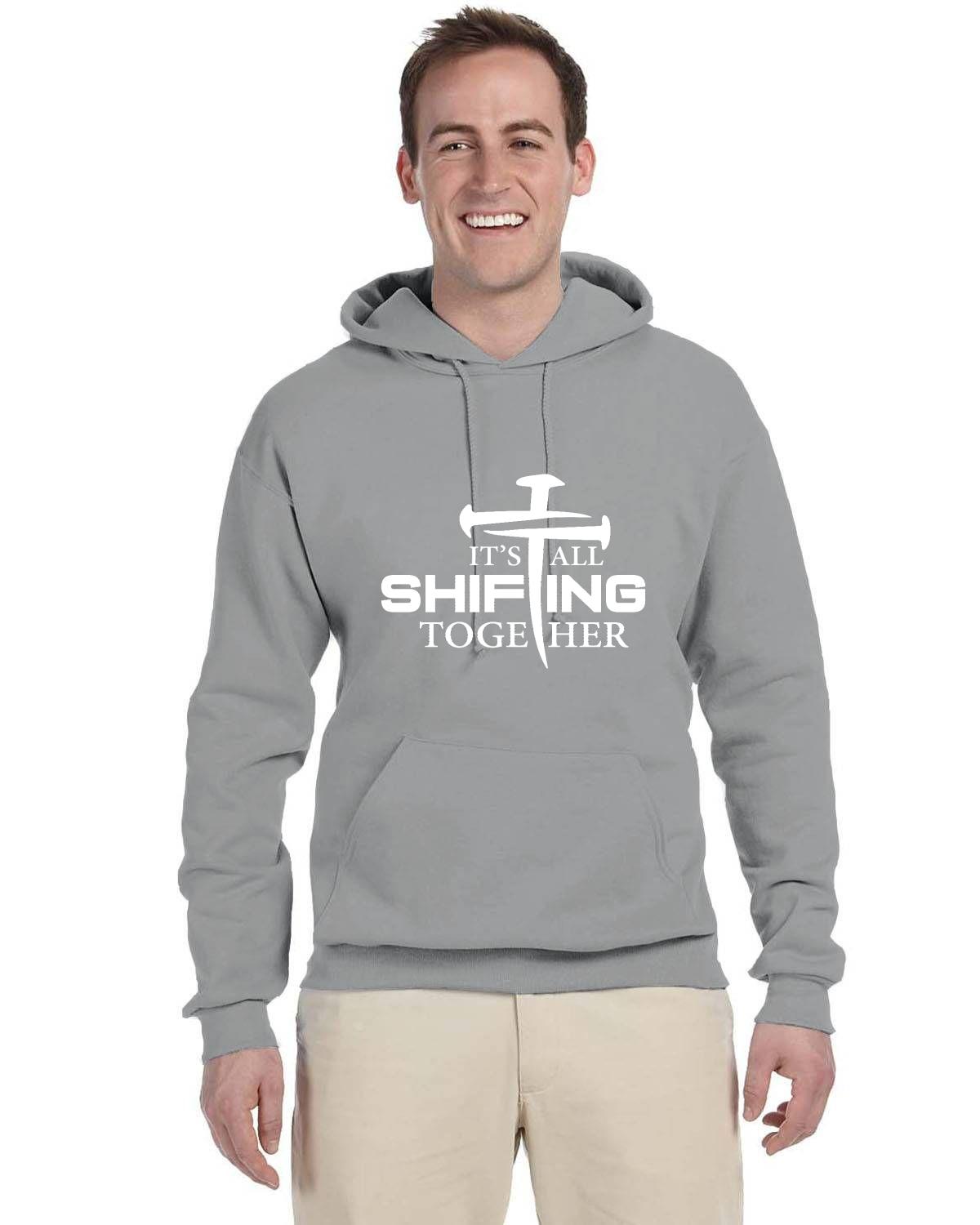 It's All Shifting Together Adult  Fleece Pullover Hooded Sweatshirt