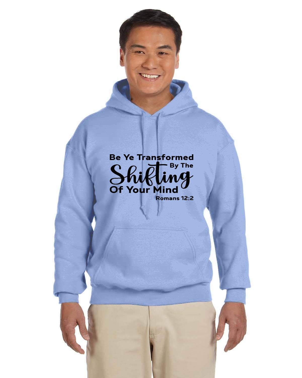 Be Ye  Transformed By The Shifting Of Your Mind Adult Heavy Blend 13.3 oz./lin. yd., 50/50 Hood