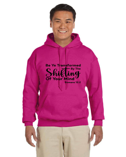 Be Ye  Transformed By The Shifting Of Your Mind Adult Heavy Blend 13.3 oz./lin. yd., 50/50 Hood