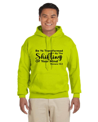 Be Ye  Transformed By The Shifting Of Your Mind Adult Heavy Blend 13.3 oz./lin. yd., 50/50 Hood