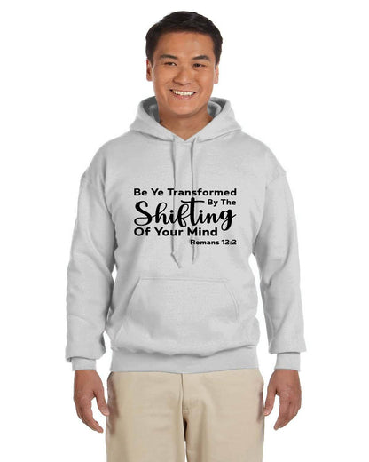 Be Ye  Transformed By The Shifting Of Your Mind Adult Heavy Blend 13.3 oz./lin. yd., 50/50 Hood