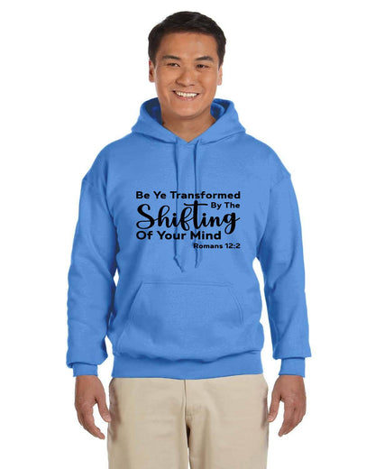 Be Ye  Transformed By The Shifting Of Your Mind Adult Heavy Blend 13.3 oz./lin. yd., 50/50 Hood