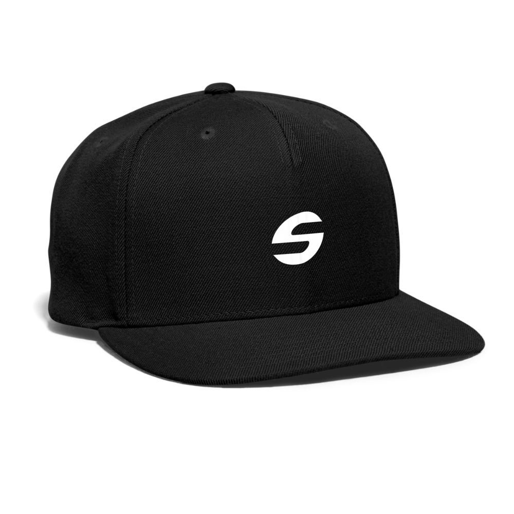 Shift Snapback Baseball Cap - black