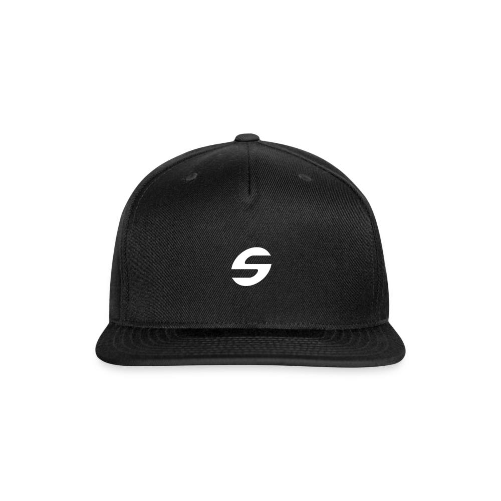 Shift Snapback Baseball Cap - black
