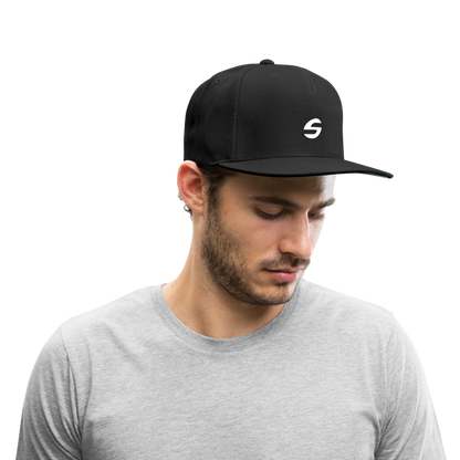 Shift Snapback Baseball Cap - black