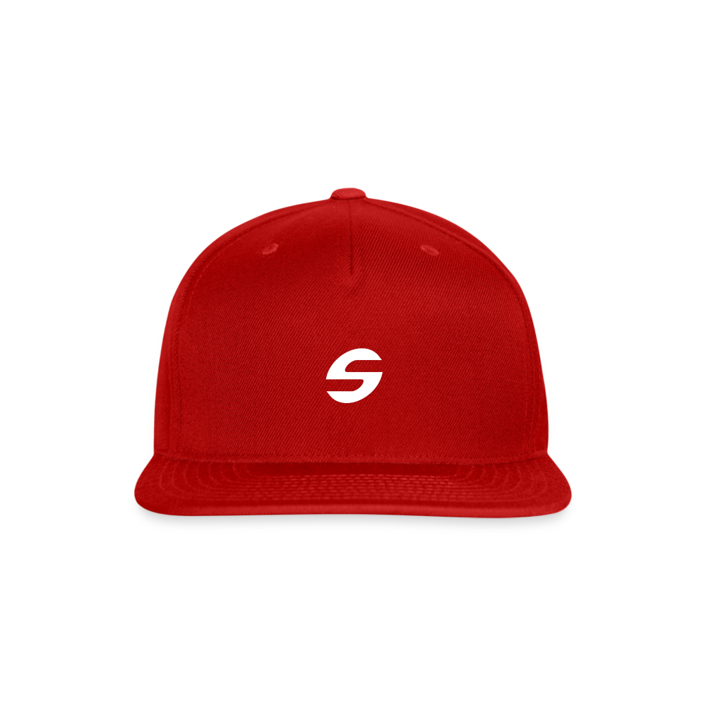 Shift Snapback Baseball Cap - red