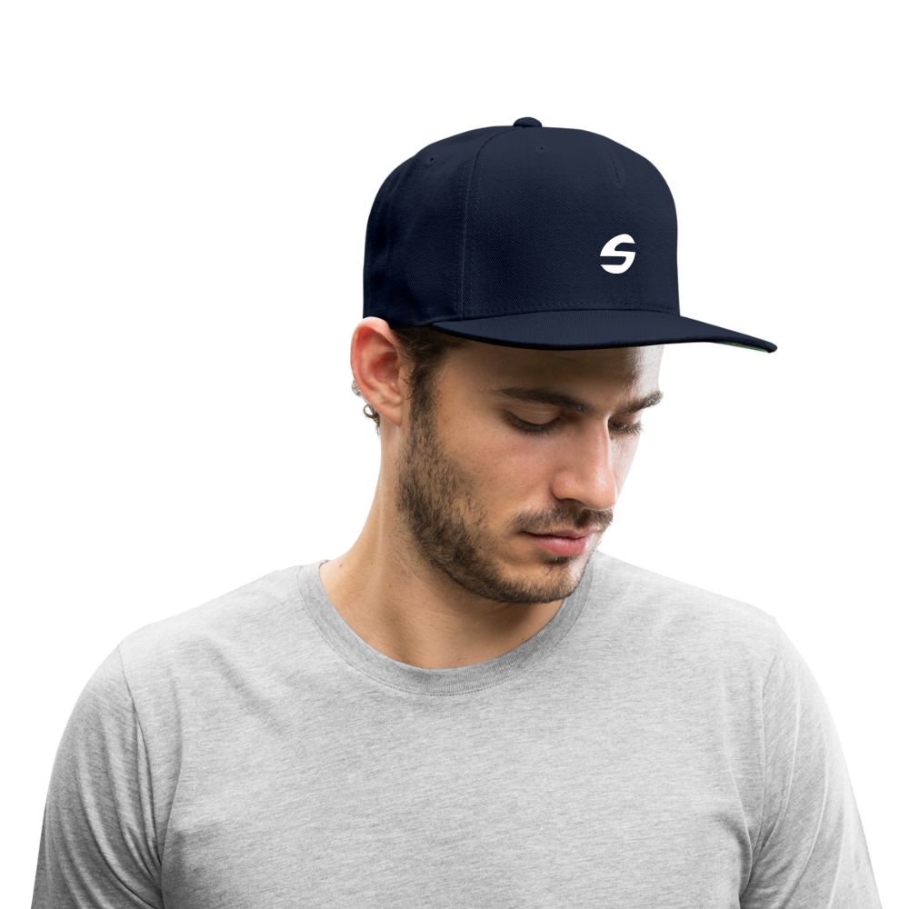 Shift Snapback Baseball Cap - navy