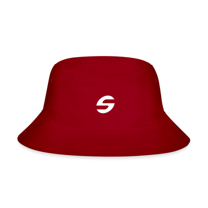 Shift Bucket Hat - red