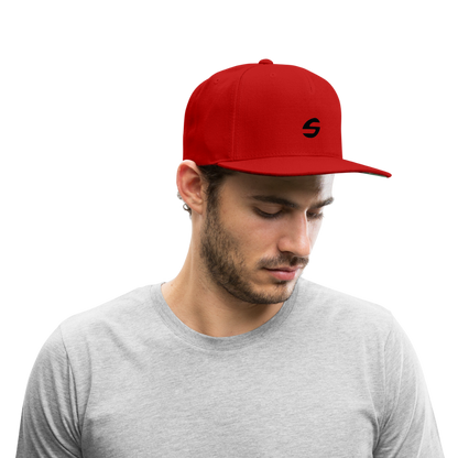 Shift Snapback Baseball Cap - red