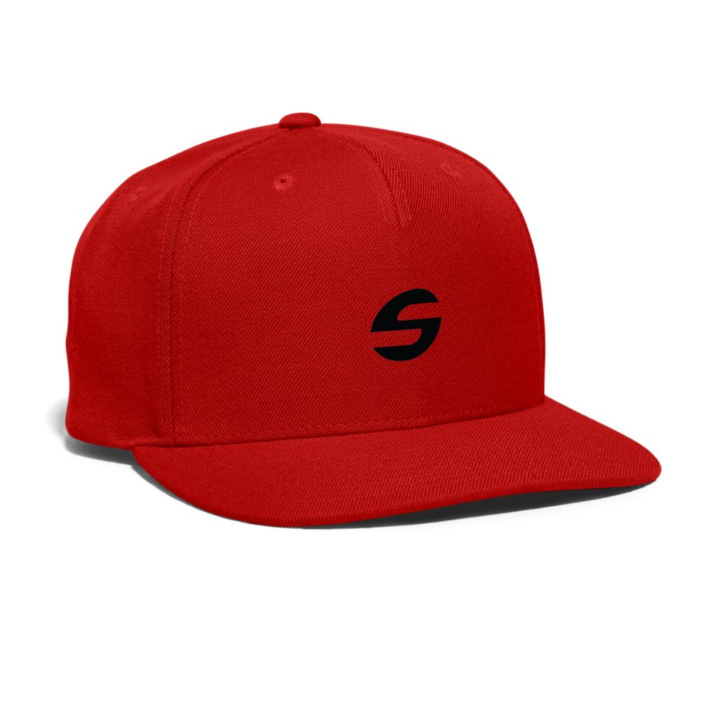 Shift Snapback Baseball Cap - red