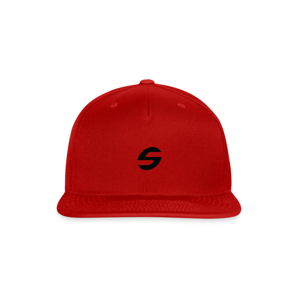 Shift Snapback Baseball Cap - red