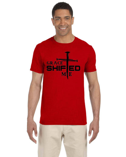 Black print Grace Shifted Me Softstyle T-Shirt