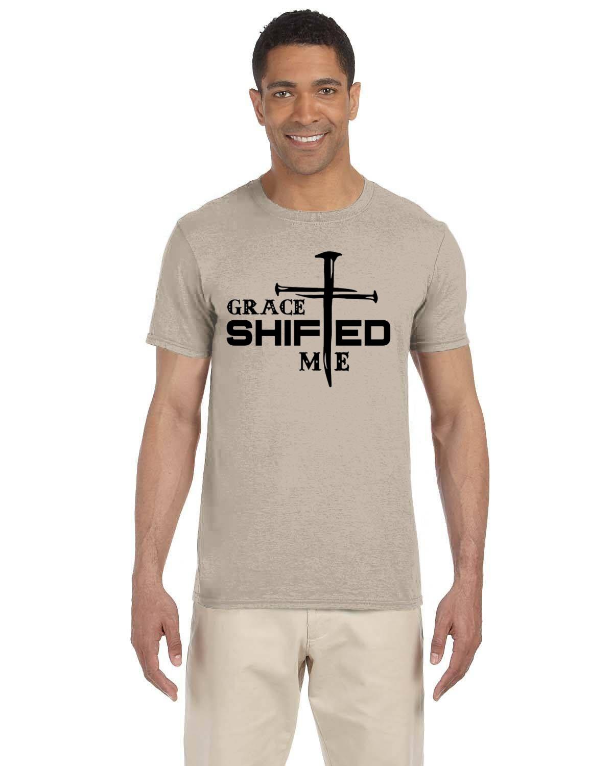 Black print Grace Shifted Me Softstyle T-Shirt