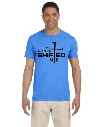 Black print Grace Shifted Me Softstyle T-Shirt