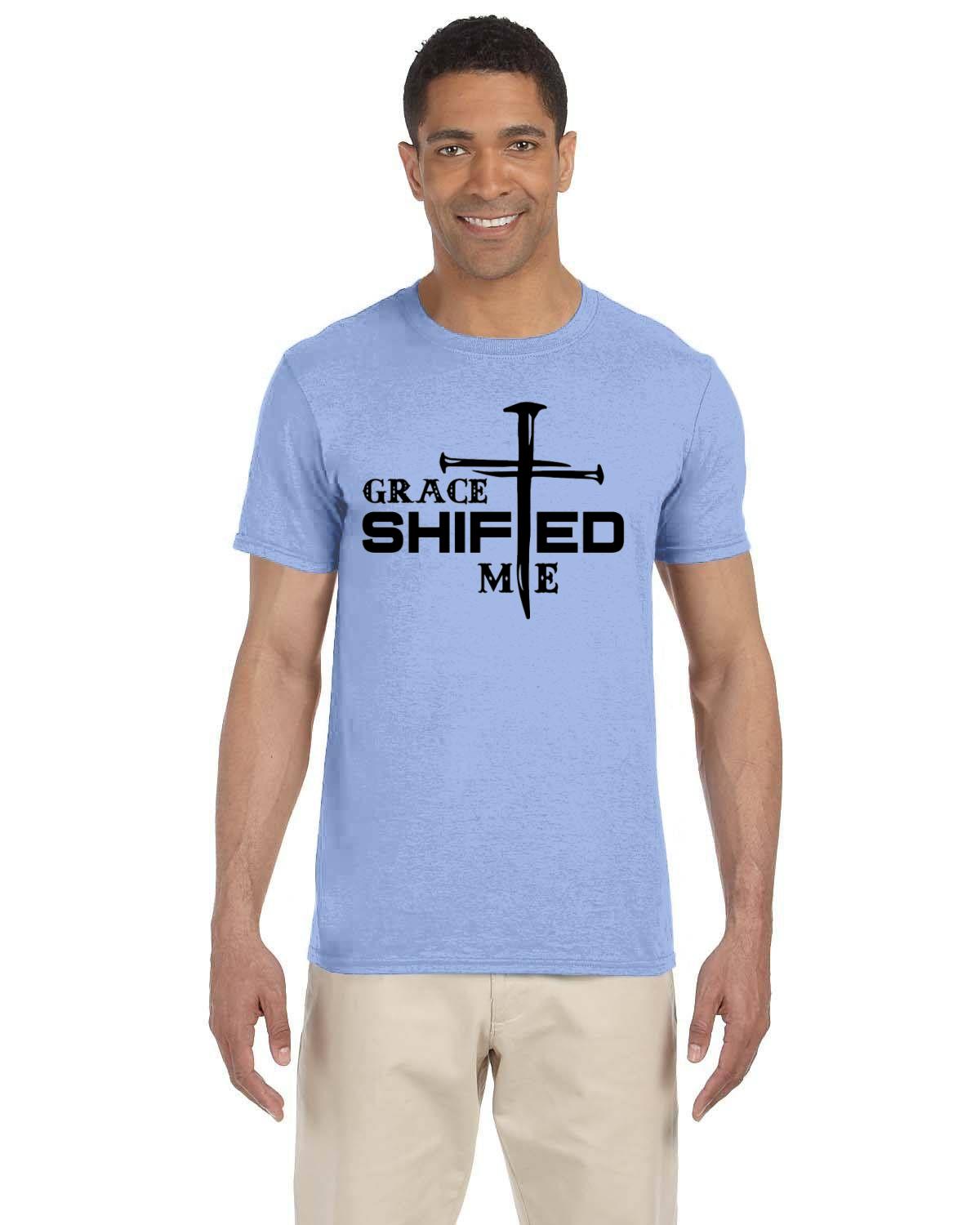 Black print Grace Shifted Me Softstyle T-Shirt