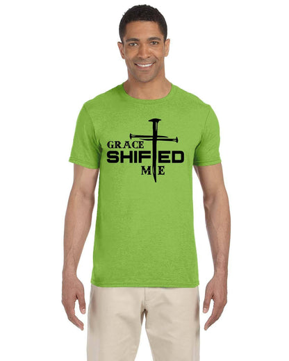 Black print Grace Shifted Me Softstyle T-Shirt