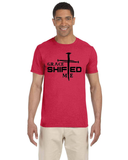 Black print Grace Shifted Me Softstyle T-Shirt