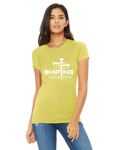 It's All Shifting Together Bella + Canvas Ladies  T-Shirt