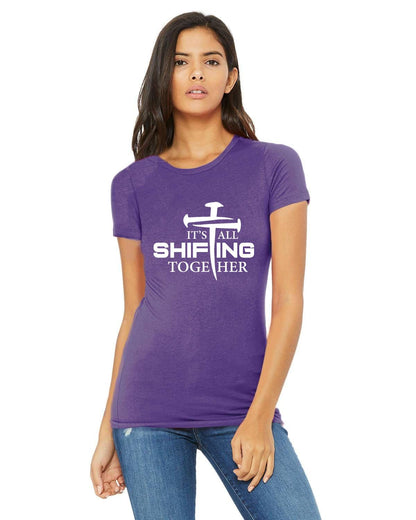 It's All Shifting Together Bella + Canvas Ladies  T-Shirt